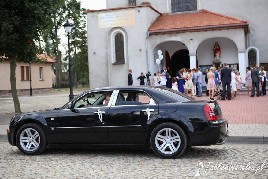 Auto do ślubu Chrysler 300C wynajem wielkopolska ostrów kalisz grabów pleszew kępno cena 400zŁ