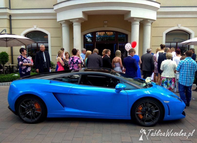 Lamborghini Gallardo do ślubu - 30 super samochodów do wynajmu