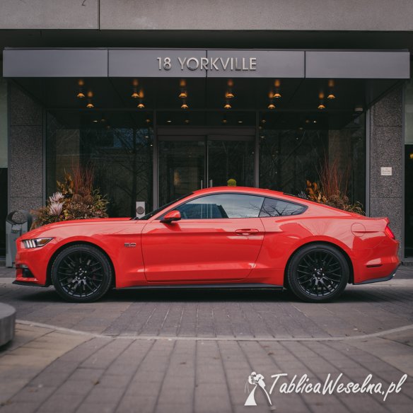 Mustang samochod do ślubu