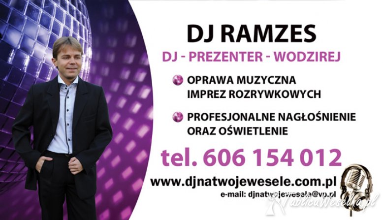 DJ RAMZES - wodzirej na twoje wesele