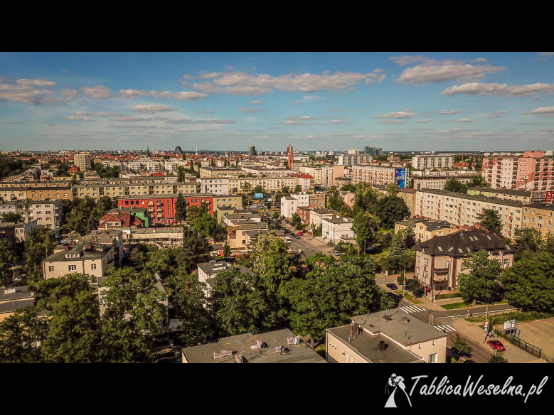 Dron na wesele - nagrywanie z powietrza ShotFly.pl