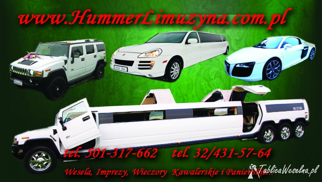 wynajem audi r8 ferrari ,hummerlimuzyna 