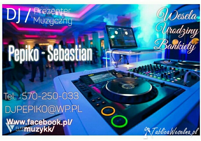 DJ na wesele Seba prezenter muzyczny