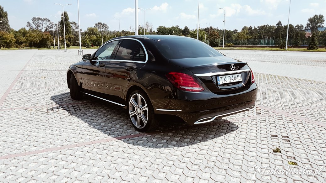 Auto do ślubu Mercedes C Kielce z kierowcą