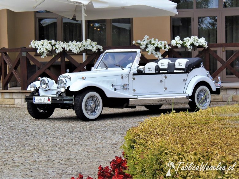 Zabytkowe samochody RETRO kabriolet do ślubu Luksusowe auta do wynajęcia na wesele Excalibur na ślub LIMO