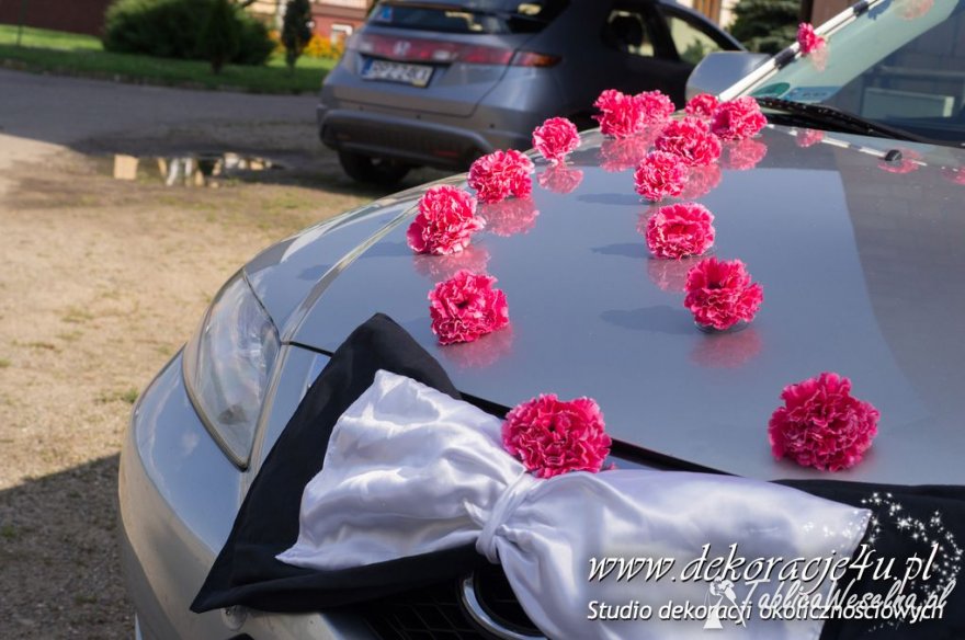 Dekoracja samochodu weselnego Rzeszów