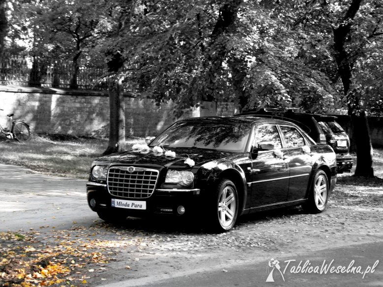 Auto do ślubu, samochód na ślub, CHRYSLER 300C AUDI A6