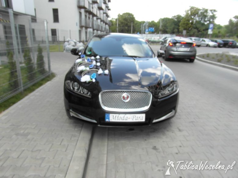 Jaguar XF na ślub