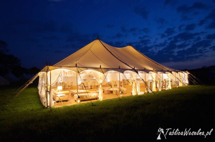 Namioty na wesele, namioty okolicznościowe- produkcja, sprzedaż, wynajem namiotów. Tentrum
