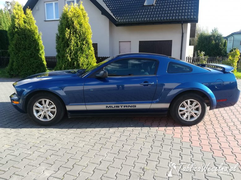 Ford mustang do ślubu 