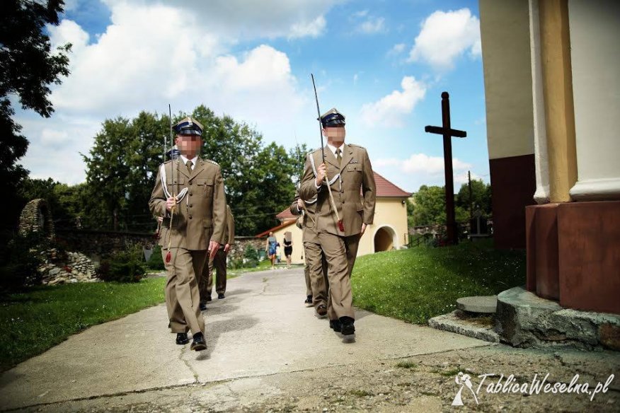 Szable,wypożyczenie szabli, szable do szpaleru, wojskowy szpaler ślubny