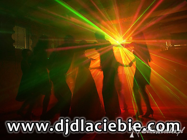 DJ dla CIEBIE! na wymarzone wesele + lasery + nagłośnienie + oświetlenie + efekty