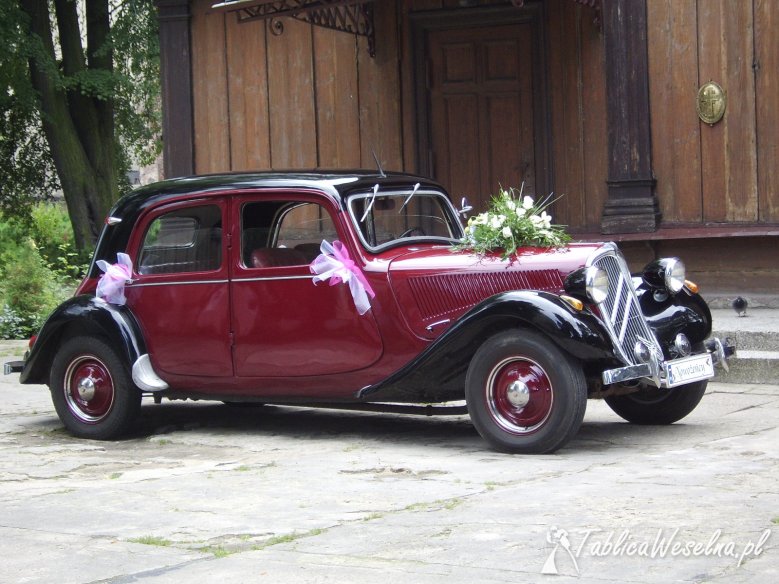 Retro Vip zabytkowe  samochody do ślubu citroen warszawa mercedes