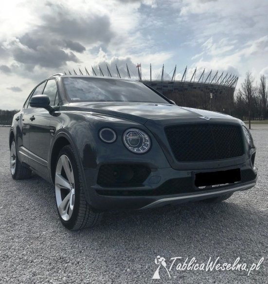  Bentley Bentayga do ślubu - jedyny w Polsce! 