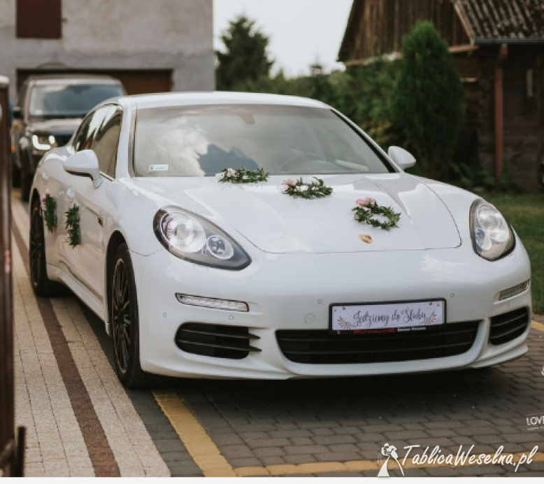 Porsche Panamera do ślubu 