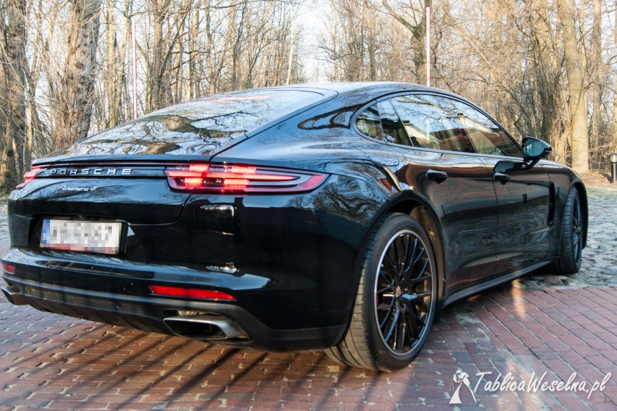 Auto do ślubu - Porsche Panamera 4